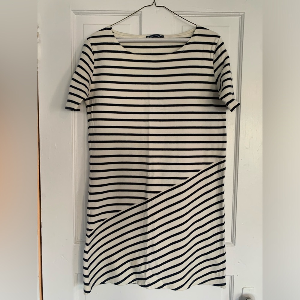 Petit Bateau Breton Stripe Shift Dress